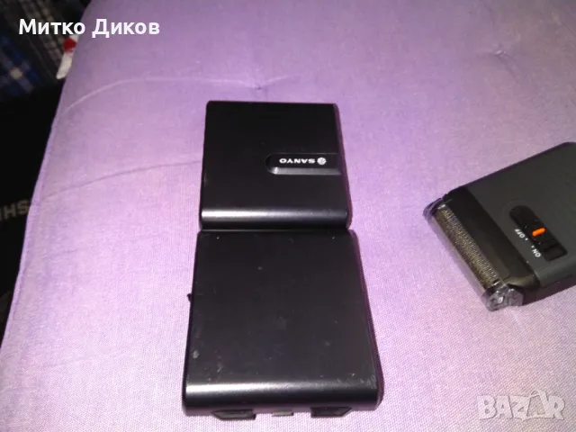 Sanio Japan маркова туристическа машинка за бръснене отлична на батерии , снимка 7 - Машинки за подстригване - 47522330