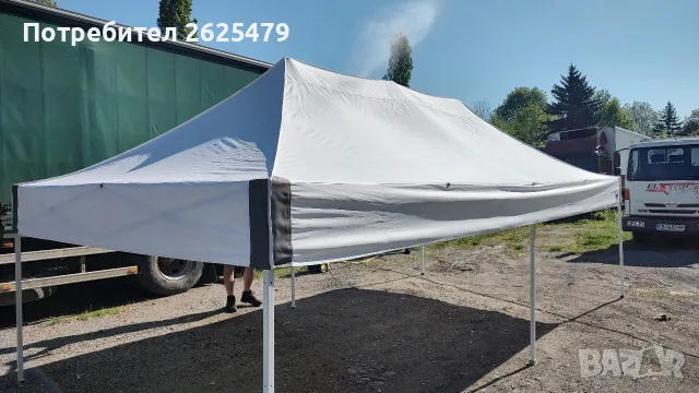 Шатра EZ-UP модел Eclipse 3x6 втора употреба, снимка 3 - Градински мебели, декорация  - 56485822