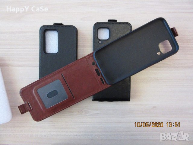 Huawei Mate 40 Pro / P40 Lite E / P30 / Y6p / Вертикален кожен калъф кейс, снимка 12 - Калъфи, кейсове - 28674977