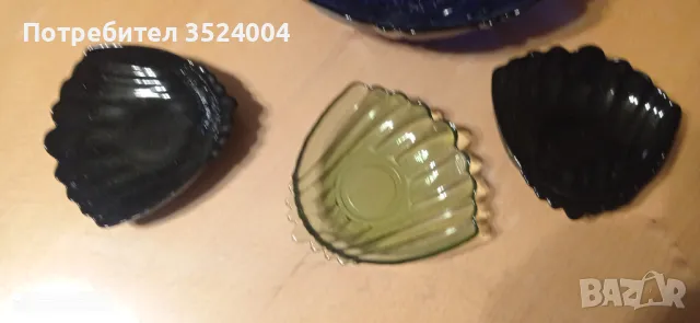 Нов комплект.Голяма купа с 3  малки чинии за ядки,сосове и други неща, снимка 2 - Чинии - 48352820