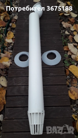 Комин за газов кондензен котел - пластмасов, ф100/ф60