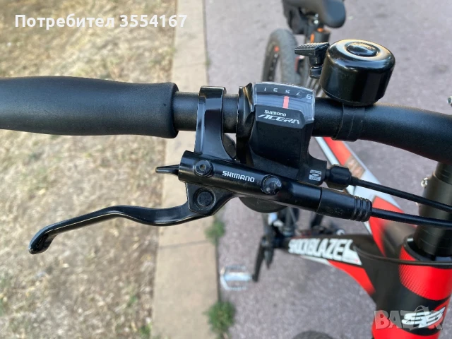 Велосипед Shockblaze 29 Цола , снимка 6 - Велосипеди - 51033870