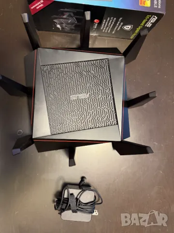 Трибандов Безжичен рутер 802.11ac ASUS RT-AC5300 с Freetomato 2025.1 OpenSource, снимка 3 - Рутери - 49381555