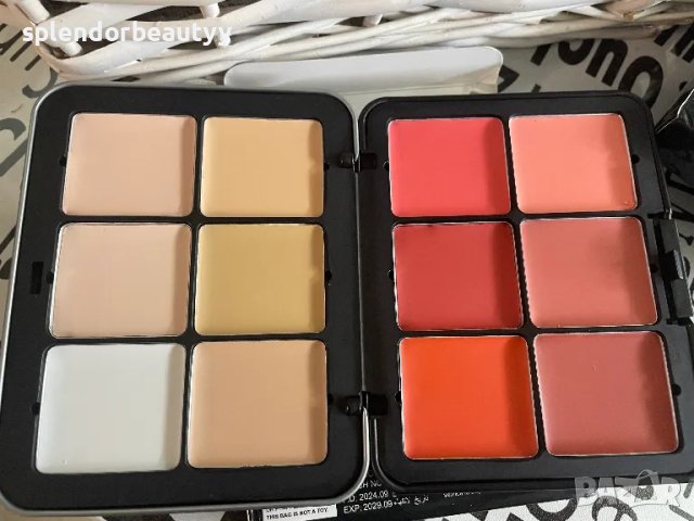 Carla Secret палитра,Професионална палитра за пълно покритие за лице, снимка 3 - Декоративна козметика - 48314350