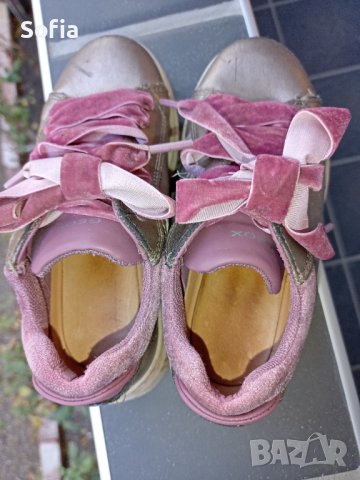 Сникърси естествена кожа Geox Discomics 30 н., снимка 4 - Детски обувки - 38483869