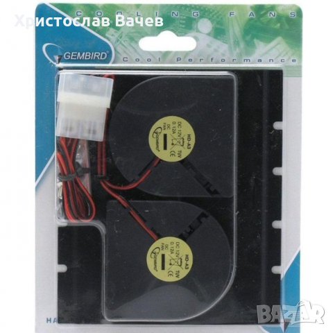 Охладител за твърд диск - Gembird HD-A3 HDD Cooler, снимка 1