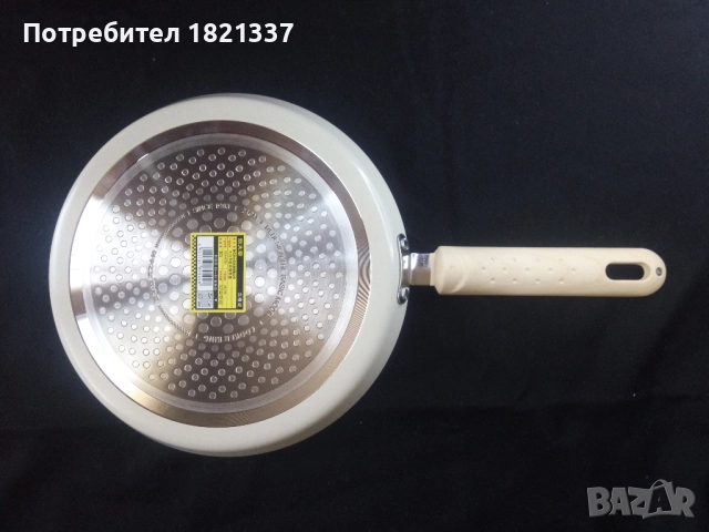 Тиган, керамично покритие , снимка 3 - Съдове за готвене - 52415717