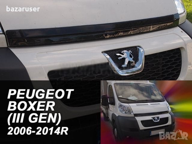 Дефлектор за преден капак за Peugeot Boxer III/Fiat Ducato III/Citroen Jumer III 2006-2014, снимка 5 - Аксесоари и консумативи - 32160838