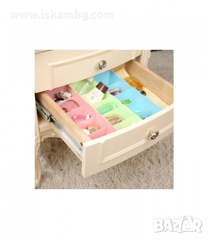 ПРОДЪЛГОВАТ ОРГАНАЙЗЕР С 5 ОТДЕЛЕНИЯ ЗА БЕЛЬО - код 1750 , снимка 4 - Органайзери - 33986945