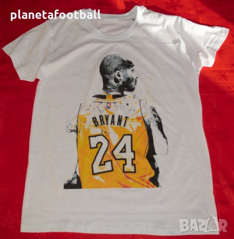 Баскетболна тениска на Kobe Bryant!24 LA LAKERS!Мъжка Фен тениска на Коби Брайант! , снимка 2 - Тениски - 31448672