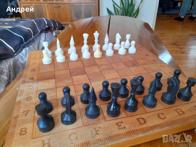 Стар шах и табла #6, снимка 5 - Шах и табла - 42840732
