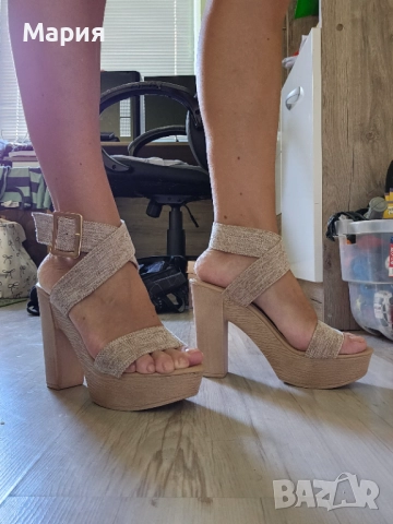 Сандали на платформа, снимка 3 - Сандали - 51458807