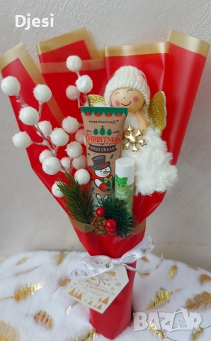 Коледно букетче, снимка 5 - Коледни подаръци - 52679333