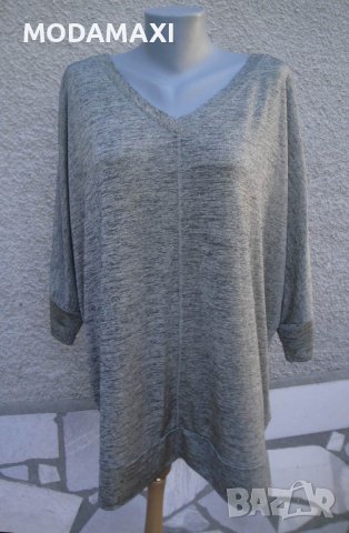 3XL+ Нова блуза Lane Bryant с ламе , снимка 1 - Блузи с дълъг ръкав и пуловери - 37892085