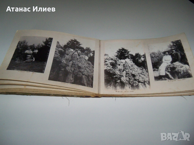 Луксозен семеен албум с 43 фотографии от 1907г.- 1910г., снимка 12 - Други ценни предмети - 36552220
