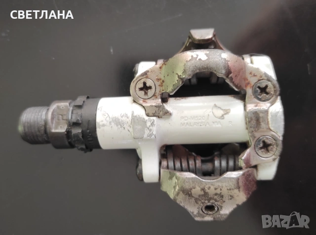Педал с автомат Shimano PD - M520 R, снимка 3 - Части за велосипеди - 54246996