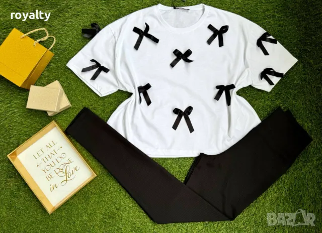 Дамски памучни комплекти Различни дизайни , снимка 9 - Комплекти - 49753057