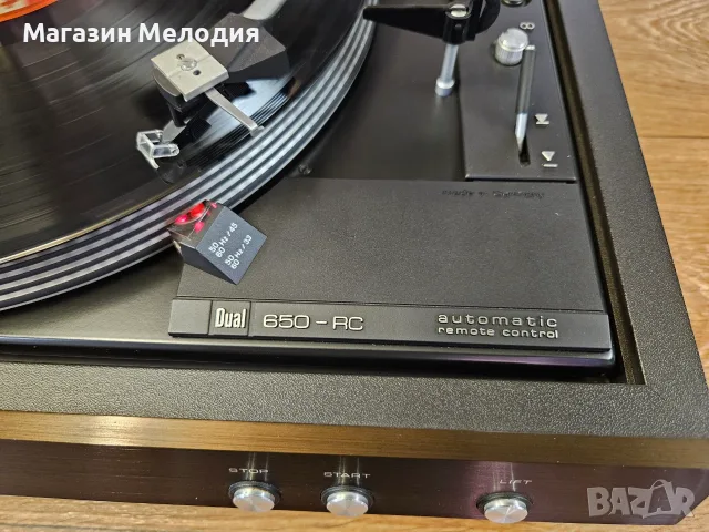 Грамофон Dual CS 650 RC Electronic Direct Drive – Перфектен Пълен Автомат, Made in W. Germany, снимка 8 - Грамофони - 55940039