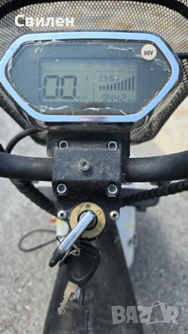 Електрически скутер HARLEY Hongyang 60V / 2000W , снимка 3 - Мотоциклети и мототехника - 51081274