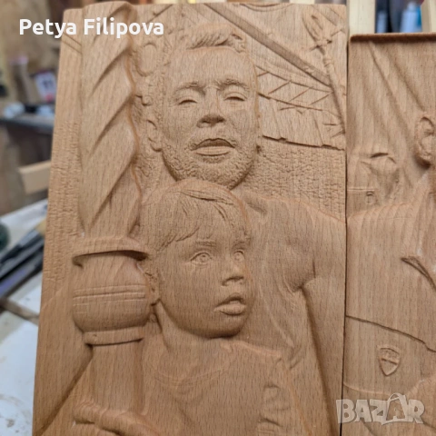 3D Портрет върху дърво, снимка 2 - Дърводелски услуги - 53912207