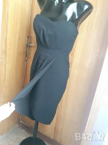 Нова черна рокля бюстие Л/ХЛ, снимка 2 - Рокли - 24707567