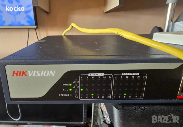Суич Hikvision, снимка 2 - Суичове - 52449598