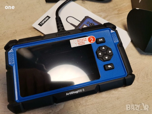 TOPDON AD600S OBD2 скенер за авто диагностика, снимка 6 - Аксесоари и консумативи - 54305159