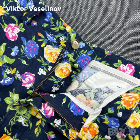 Polo Ralph Lauren Chino Shorts Мъжки Къси Панталони Floral Летни Размер 34, снимка 6 - Къси панталони - 51539431