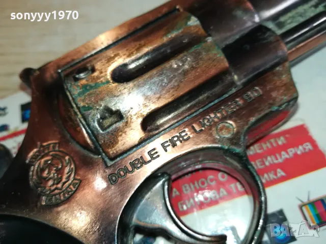 МЕТАЛЕН ПИЩОВ ЗАПАЛКА 21Х12СМ 2601251450, снимка 8 - Антикварни и старинни предмети - 48834893