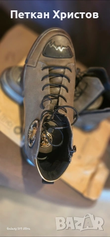 Продавам много запазени и здрави  мъжки зимни обувки 45 номер цена 85 евро 0897 858 292, снимка 2 - Мъжки боти - 54109063