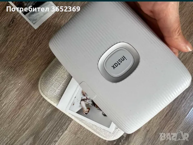 Мигновен принтер Fujifilm Instax mini Link 2, бял