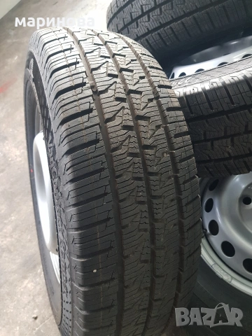 4 бр ЧИСТО НОВИ ГУМИ Всезонни Continental Vancontact Camper 225 75 16 CP Специално за Кемпери 
