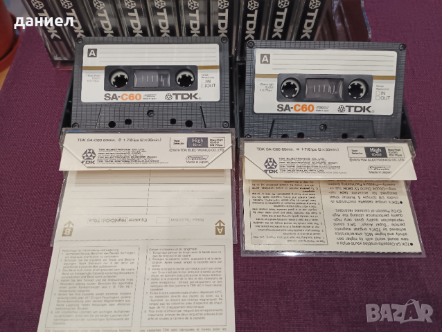 12 бр. от по-дъртите аудио касети - 10 бр. TDK SA-C 90 и 2 бр. TDK SA-C 60 - TYPE II - хромна лента , снимка 10 - Аудио касети - 44808185