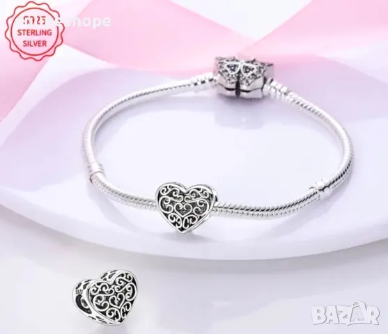 S925 Сребърни талисмани подходящи за гривни , снимка 12 - Други - 49136021