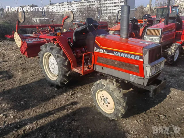 Трактор YANMAR FX20 4x4, снимка 1 - Селскостопанска техника - 48351724