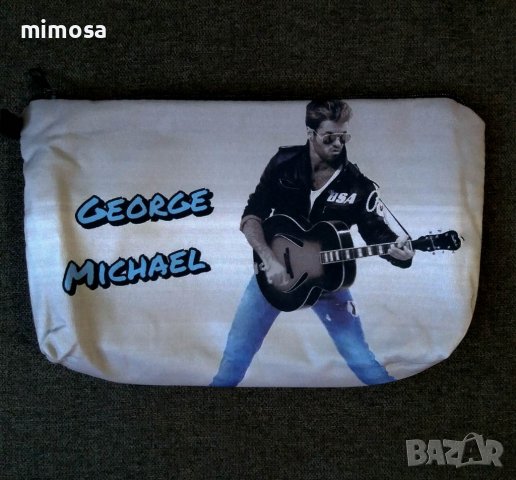 Джордж Майкъл несесер с цип, снимка 2 - Други - 39633702