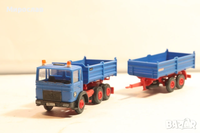 KIBRI H0 1/87 МAN КАМИОН САМОСВАЛ МОДЕЛ КОЛИЧКА, снимка 4 - Колекции - 54216135