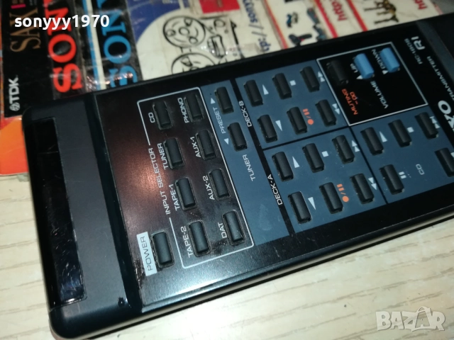 ONKYO R1 RC-180S ORIGINAL REMOTE CONTROL-ВНОС SWISS 2310252009, снимка 2 - Ресийвъри, усилватели, смесителни пултове - 52158901