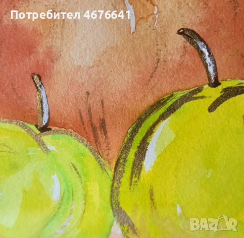 Картина с плодове , снимка 2 - Гоблени - 52918147