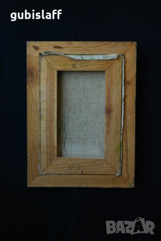 Стара картина, Пейзаж от В. Търново, Вельо Митев, 1999 г., снимка 7 - Картини - 31981638