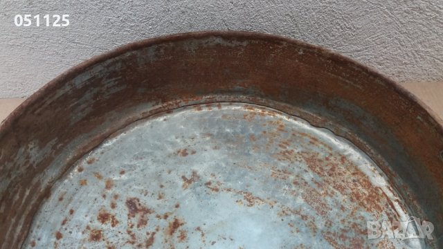 стара масивна кована тава за лютеница, агнета и др. , снимка 6 - Антикварни и старинни предмети - 38015279