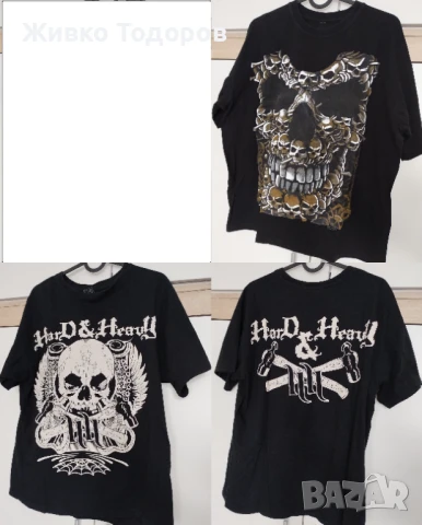 Тениски с принт на МЕТАЛ Групи, снимка 4 - Тениски - 48432694