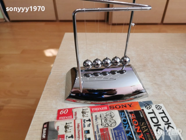 Люлка на Нютон-18Х18Х11СМ-ИНОКС 1401261605, снимка 7 - Колекции - 53097952