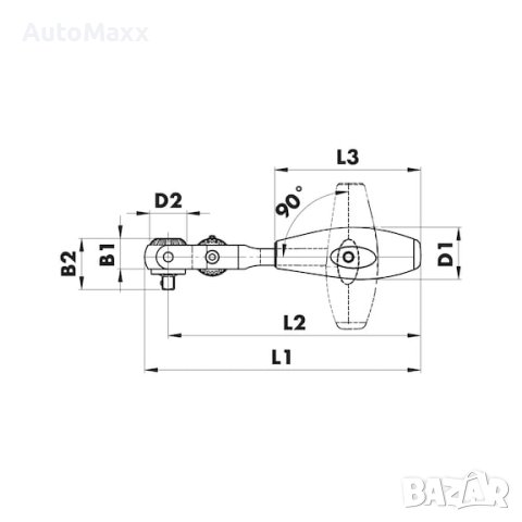 Тресчотка 1/4"Würth-Germany, снимка 4 - Гедорета - 44348956