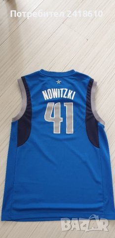 Adidas NBA DALLAS Mavericks  #41 NOWITZKI Mens Size M НОВО! ОРИГИНАЛ! МЪЖКИ ПОТНИК!, снимка 3 - Спортни дрехи, екипи - 40681664