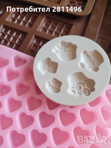 Силиконови форми за шоколад и бонбони 8 броя, снимка 5 - Форми - 39982255