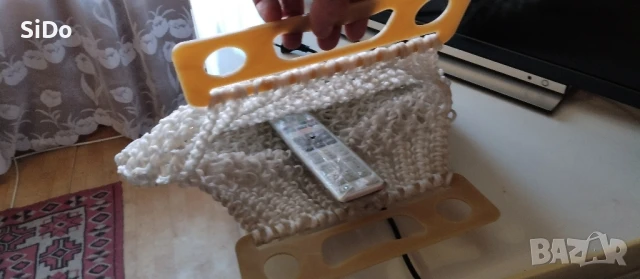 Плетена чанта за пазар от качествен сезал през 1980г, снимка 4 - Чанти - 50710898