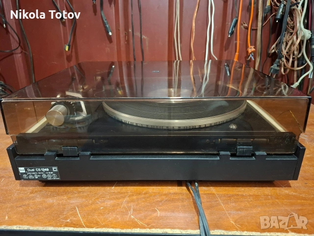 Продава се грамофон Dual CS1249., снимка 6 - Грамофони - 54270946
