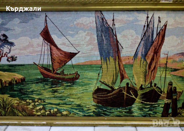 Разкошен Голям Гоблен в Рамка, снимка 2 - Гоблени - 31357267