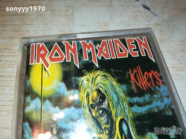 IRON MAIDEN-АУДИОКАСЕТА 1810211747, снимка 6 - Аудио касети - 34506601